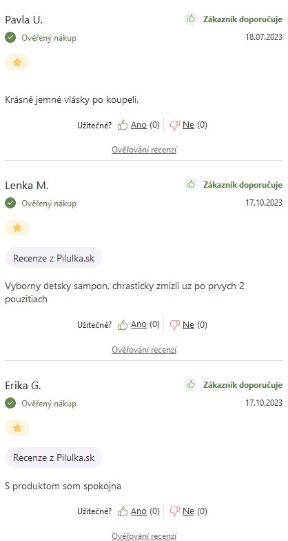 Babé šampon na mléčnou krustu recenze a zkušenosti