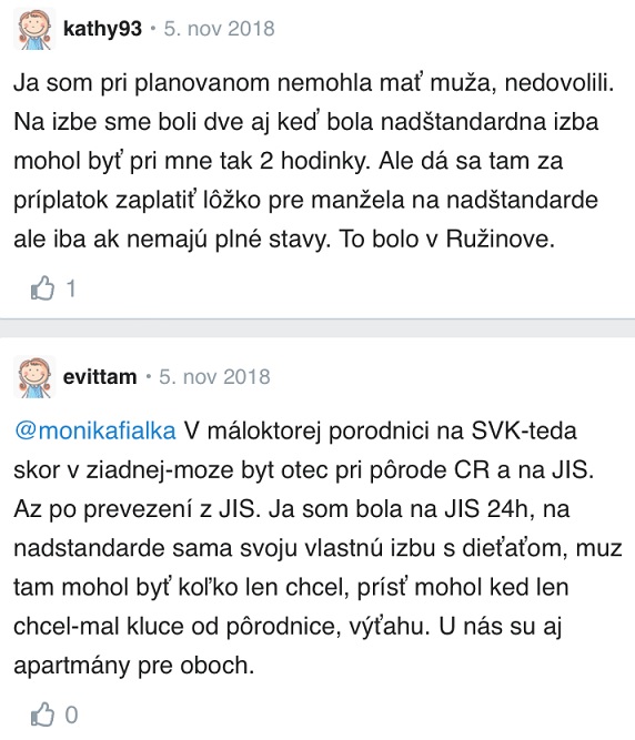 Otec při porodu diskuse Modrykonik