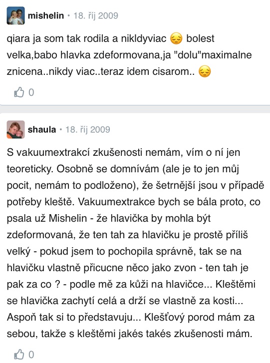 Porod zvonem zkušenosti Modrykonik