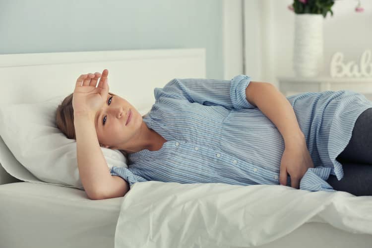 Bolest hlavy v těhotenství a odpočinek