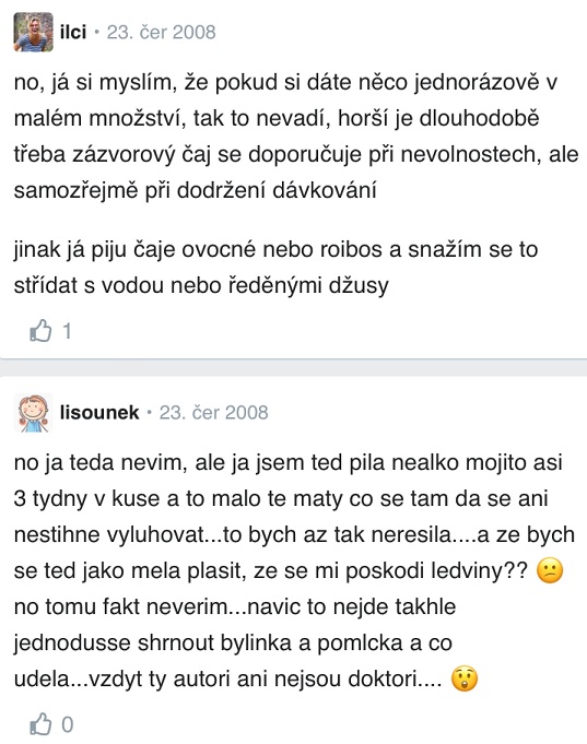 Bylinky v těhotenství zkušenosti Modrykonik