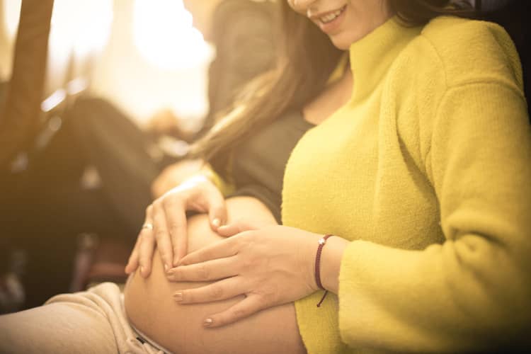 Komfort během létání v těhotenství