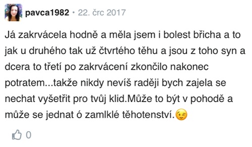 Zkušenosti s menstruací v těhotenství Modrykonik.sk