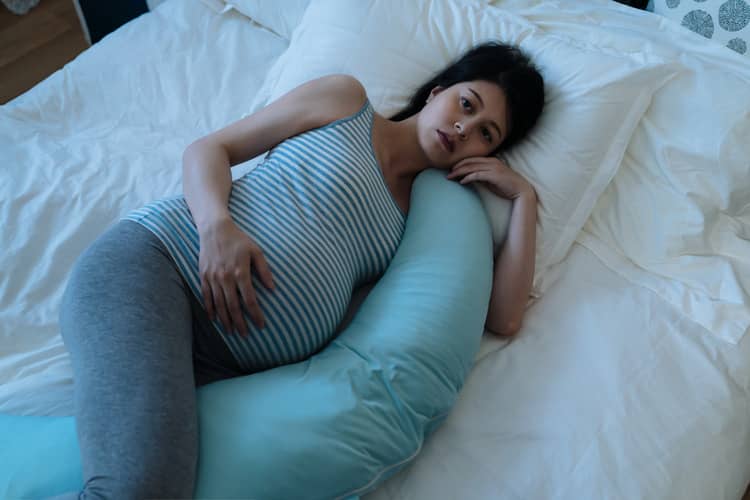 Co je těhotenská nespavost?