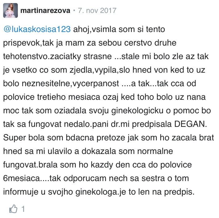 Nevolnost v těhotenství zkušenosti Modrykonik