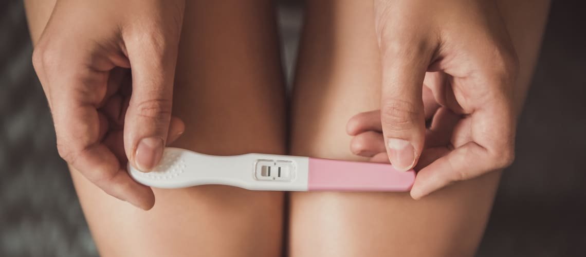 Jak vypadá pozitivní těhotenský test?