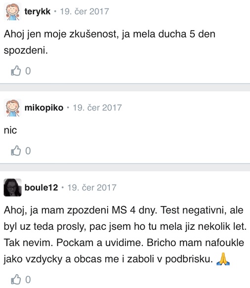 Jak dlouho jste měl negativní těhotenský test? zkušenosti Modrykonik